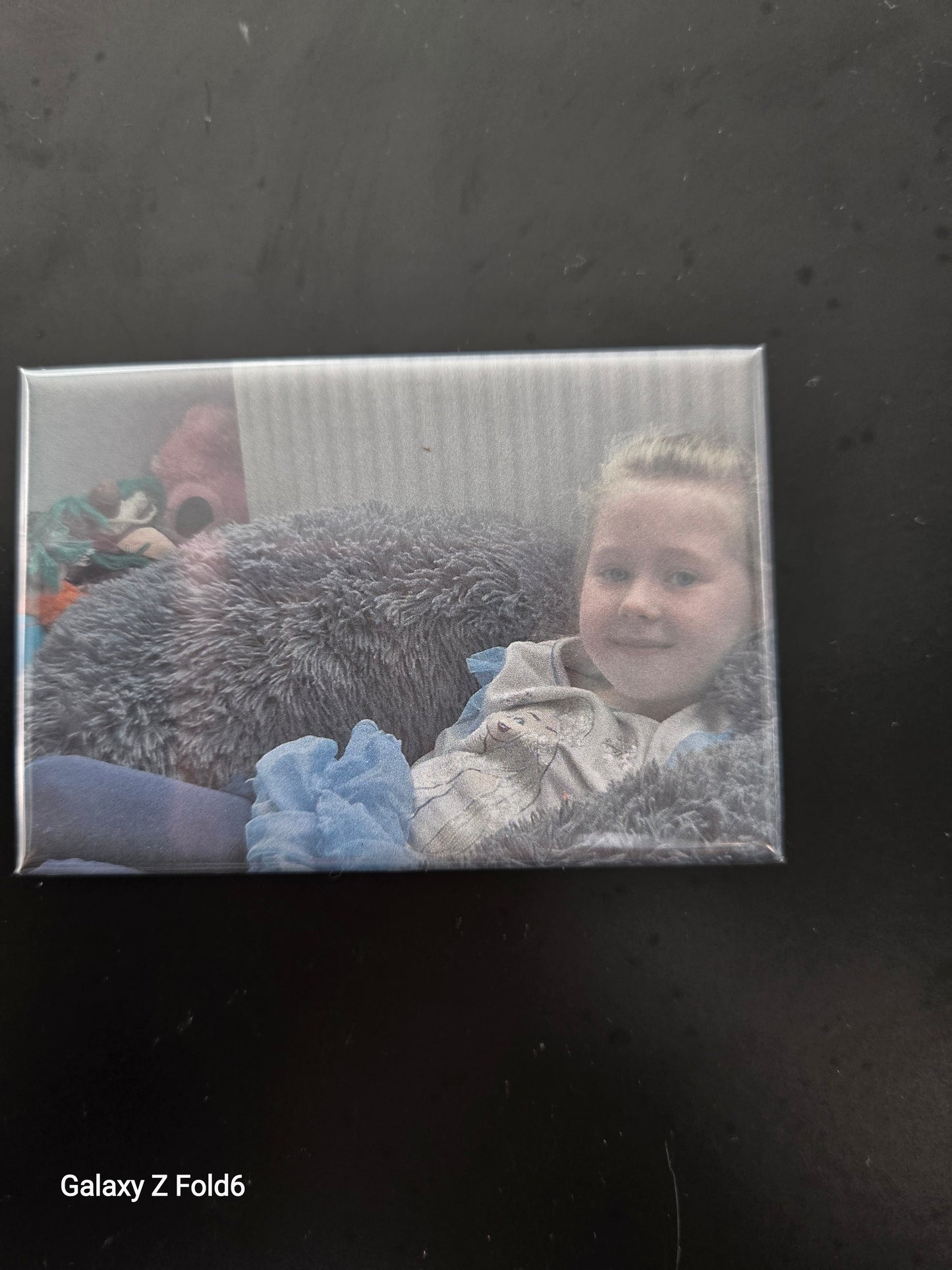 Personalised Photo Fridge Magnet – Handmade Keepsake Magnet 53mm x 80mm set of 3